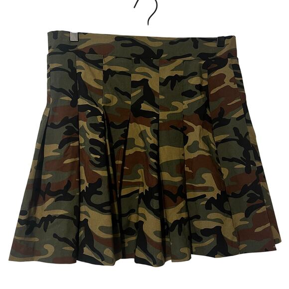 WEAREVER Mini Skirt Womens Camo Stretch Sz 1X - Picture 2 of 8